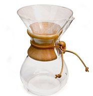 Chemex Six Cup Classic Series Glass Coffee Maker - 6 Cup Coffee Maker