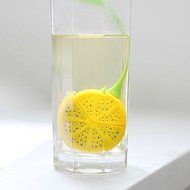 Lemon Shape Silicone Loose Tea Filter Strainer Ball Tea Makers. N5