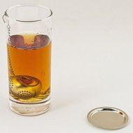 Accmor Tea Infuser - Stainless Steel Loose Leaf Tea Strainer with Chain and Drip Trays - Tea Filters for Rooibos... N3