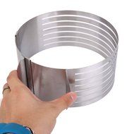 Adjustable 6-8 Inch Mousse Layered Cake Mold Baking Ring