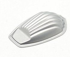 Astra shop Non-stick Single Madeleine Mold/ Shell Baking Pans/ Tart Pans/ Baking Molds, Set of 6(3"x 2")