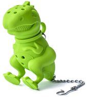 Altarmoss Tea Rex Dinosaur Tea Infuser - 100% Food Grade Silicone Tea Infuser (Set of 2, Green, Pink) N7