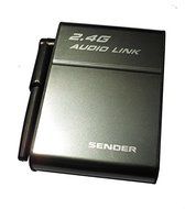 2.4G 2.4GHz Universal Stereo Wireless Music Companion Parter Audio Transmitter Receiver Speaker link Box Adapter N2