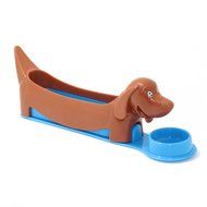 Dachshund Shaped Hot Dog Cutter: Kids Food Slicing Device,color Blue N2