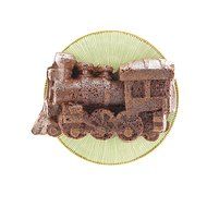 Elbee 714 Premium Silicone Train Locomotive Cake Mold - Celebrate The Special Day With A Train Cake! FDA-Grade...