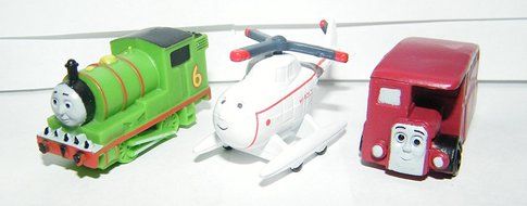Thomas the Tank Engine Deluxe Set of 12 Cake Toppers Cupcake Toppers Party Decorations with Thomas, Percy, Harold... N2