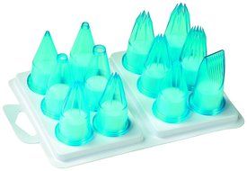 Fat Daddio&#039;s 12-Piece Polycarbonate Pastry Tube Set