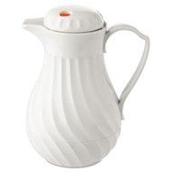 Hormel Poly Lined Carafe, Swirl Design, 40oz Capacity