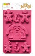 ScrapCooking Silicone Gingerbread Family Mold