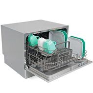 Ensue Countertop Dishwasher Portable Compact Dishwashing Machine Silver N2