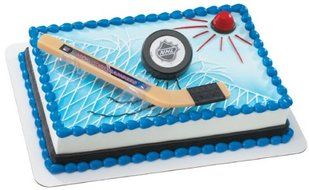 NHL Slap Shot New York Rangers Decoset ~ Cake Topper