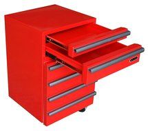 Whynter TBR-182RS Portable Tool Box Refrigerator with 2 Drawers and Lock, 1.8 cu. ft., Red