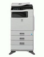 Refurbished Sharp MX-B402 Letter-size Monochrome Digital Multifunction Printer &ndash; Copy, Print, Scan, 2 Trays, Cabinet...