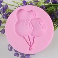 Y&amp;XL&amp;H Balloon Shaped Fondant Cake Chocolate Silicone Mold, Decoration Tools Bakeware N2