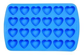 Wilton 2105-4909 Easy Flex Heart 24-Cavity Silicone Mold N4