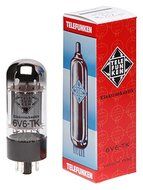 TELEFUNKEN Elektroakustik 6V6-TK | Black Diamond Series 6Pin Pentode Amplifier Vacuum Tube