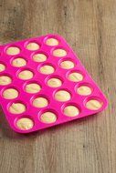 24 Cup, Non Stick, Premium Silicone Mold. Mini Muffin &amp; Mini Cupcake Pan/Silicone Baking Mold/Mini Baking Cups N8