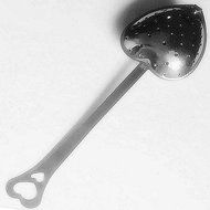 Autohome Tea Infuser Stainless Steel Strainer &amp; Steeper 2 Pack - Heart-shaped Chain N15