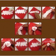 Y&amp;XL&amp;H 3Pcs Easiest Rose Mould Ever Fondant Cakes Tool N4