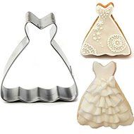 Cake Mold Wedding Dress Princess Gown Cookie Cutter Biscuit Jelly Fondant Chocolate Kithen Baking Tools