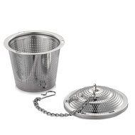 Fu Store Loose Leaf Tea Infuser (Set of 2) with Cup Brush and Drip Trays - Ultra Fine Stainless Steel Strainer... N3