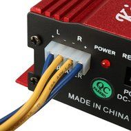 ELEGIANT 500W Mini Hi-Fi 2CH Amplifier Booster Radio MP3 Stereo with Power Cable for Car Motorcycle Home