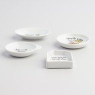 Sweet Tea Porcelain Tea Bag Rests - Set of 4