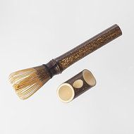 Tokyo Matcha Selection - Chasen : Matcha Whisk (L) - 2 Color (White,Sesame) Bamboo Tea Whisk from Japan [Standard... N6