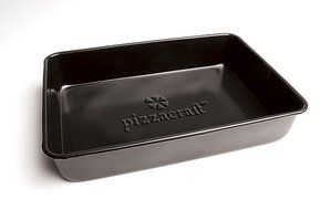 Pizzacraft PC0302 9.75" Round Porcelain-Coated Deep Dish Pizza Pan (Discontinued by Manufacturer) N6