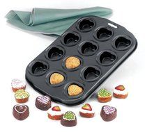 Norpro 12-Piece petite nonstick heart muffin pan