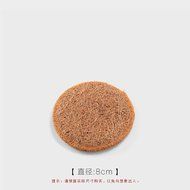 CCWY Zhang seaming pot mats coasters Brown wire insulation pad-Brown hemp handmade tea saucer tea accessories...