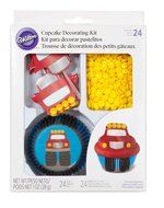 Wilton 415-2195 48 Count Fire Truck Cupcake Decorating Kit N2