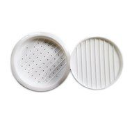 Aprince Burger Press, Hamburger Patty Maker, Hamburger Presser (White - Square Plastic) N4