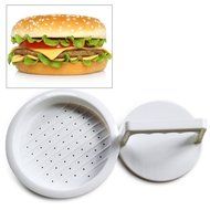Aprince Burger Press, Hamburger Patty Maker, Hamburger Presser (White - Square Plastic) N5