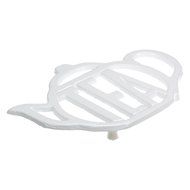 G&amp;H Tea Services 'Tea' Word Trivet, White N3