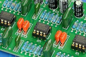 Electronics-Salon Stereo MM Phono RIAA Preamplifier Module Board, OPA2134 N2