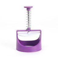Aprince Burger Press, Hamburger Patty Maker, Hamburger Presser (White - Square Plastic) N6
