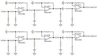 Electronics-Salon Stereo MM Phono RIAA Preamplifier Module Board, OPA2134 N3