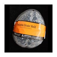 DIY Life Size BRAIN DESSERT JELLO GELATIN MOLD Zombie Food Halloween Horror Prop N3