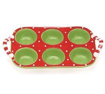 Festive Holiday Muffin/Cupcake Pan Great Bakeware For Christmas Parties