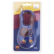 FC Barcelona Official Football Crest Portable Pocket Radio (One Size) (Blue/Scarlet)