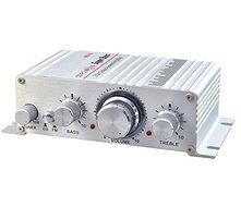 Generic 12V DC Mini Hifi Audio Power Ampilfier Booster Bass MP3 Stereo FM Radio Portable for Car Phone PC Home N2