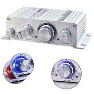 Generic 12V DC Mini Hifi Audio Power Ampilfier Booster Bass MP3 Stereo FM Radio Portable for Car Phone PC Home N3