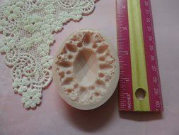 Diamond Brooch, brooches Silicone Mold By Oh! Sweet Art FDA Approved for Food