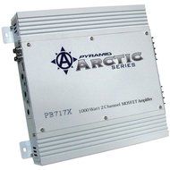New PYRAMID PB717X Arctic Series 2-Channel Bridgeable MOSFET Class AB Amp (1,000 Watts)