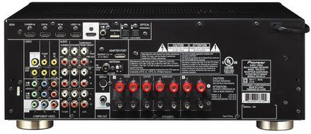 Pioneer VSX-821-K 5.1 Home Theater Receiver, Glossy Black (Discontinued by Manufacturer) N2
