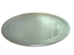Alegacy HA7 Eagleware Professional Heavy-Duty Aluminum Sloped Rim Pizza Tray, 7-Inch