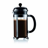 Spak Coffee French Press -- 0,8l. Chrome and Glass N5