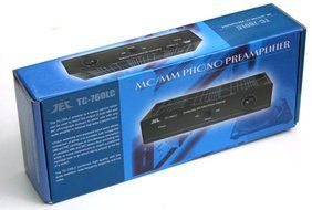 TCC TC-760LC SILVER MM/MC Phono Preamp w/Level Control; includes optional PREMIUM HIGH POWER AC Adaptor N3