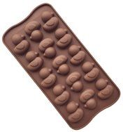 C-Pioneer Chocolate Mold 15 Ducks Shaped Ice cube Mold Silicone Cupcake Baking Cake Pan N2